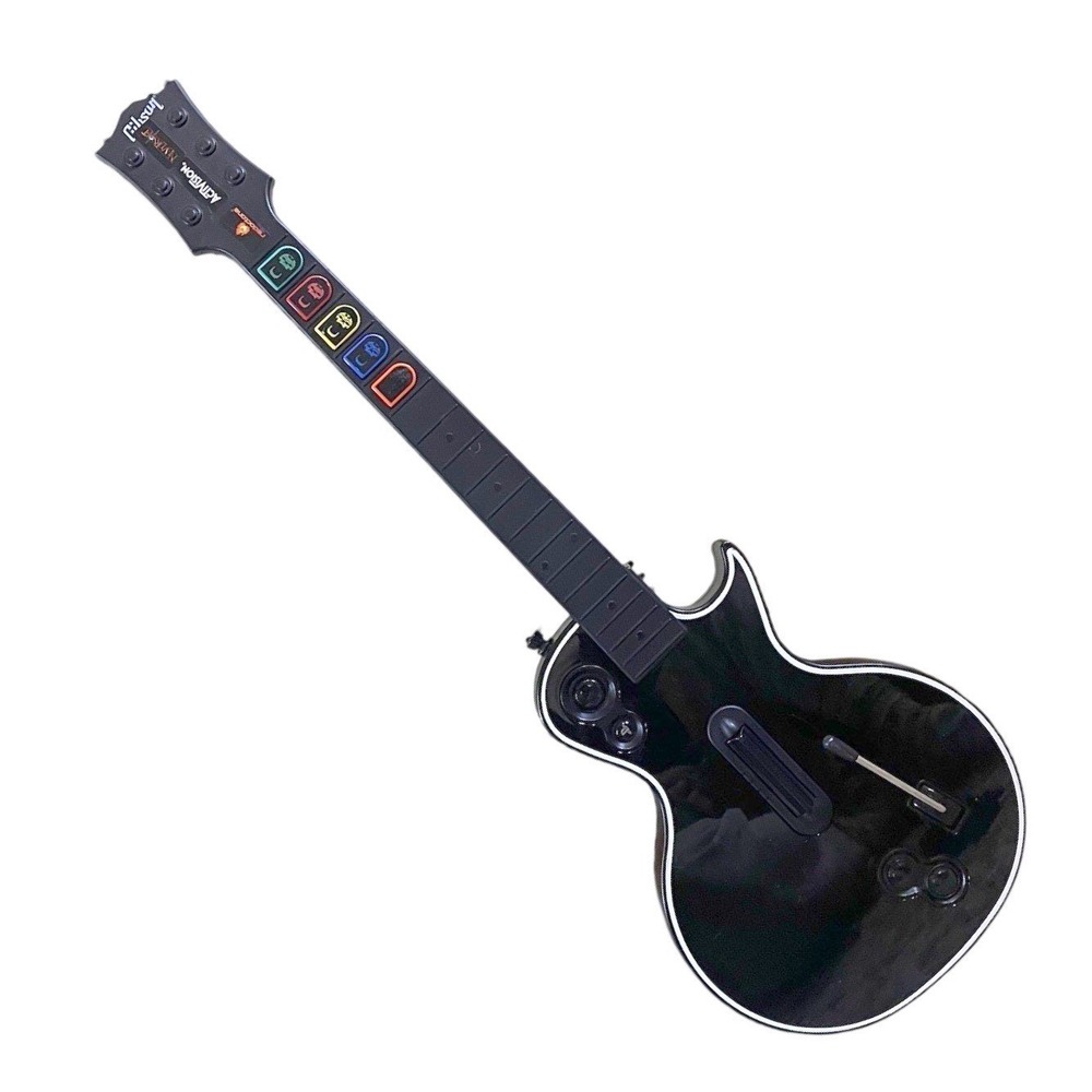 Gibson Les Paul Guitar Hero Guitar PlayStation PS2 No Dongle Or Strap